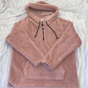 PINK fuzzy hoodie